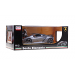 Auto R/C Lamborghini Sesto Elemento 1:14 RASTAR - sivé